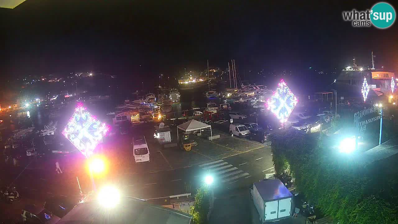 Webcam du port de Ponza – Île de Ponza