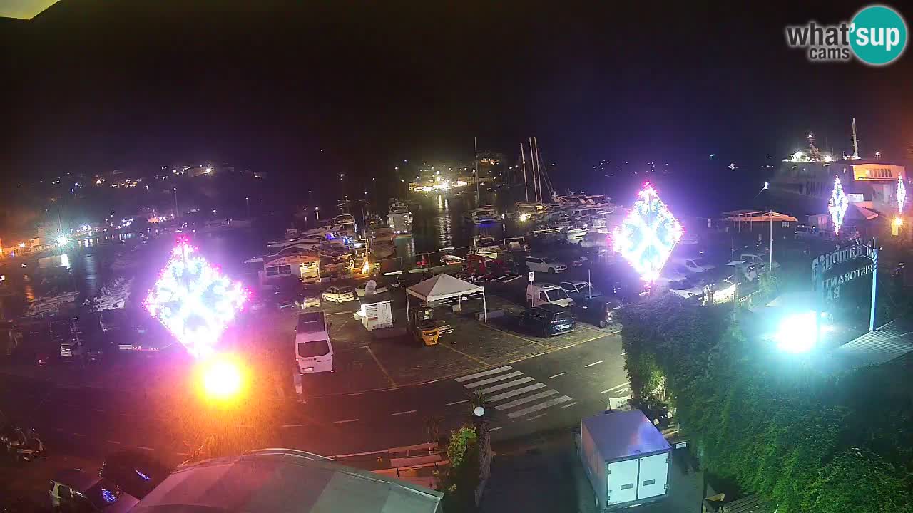 Insel Ponza Hafen webcam – Italien