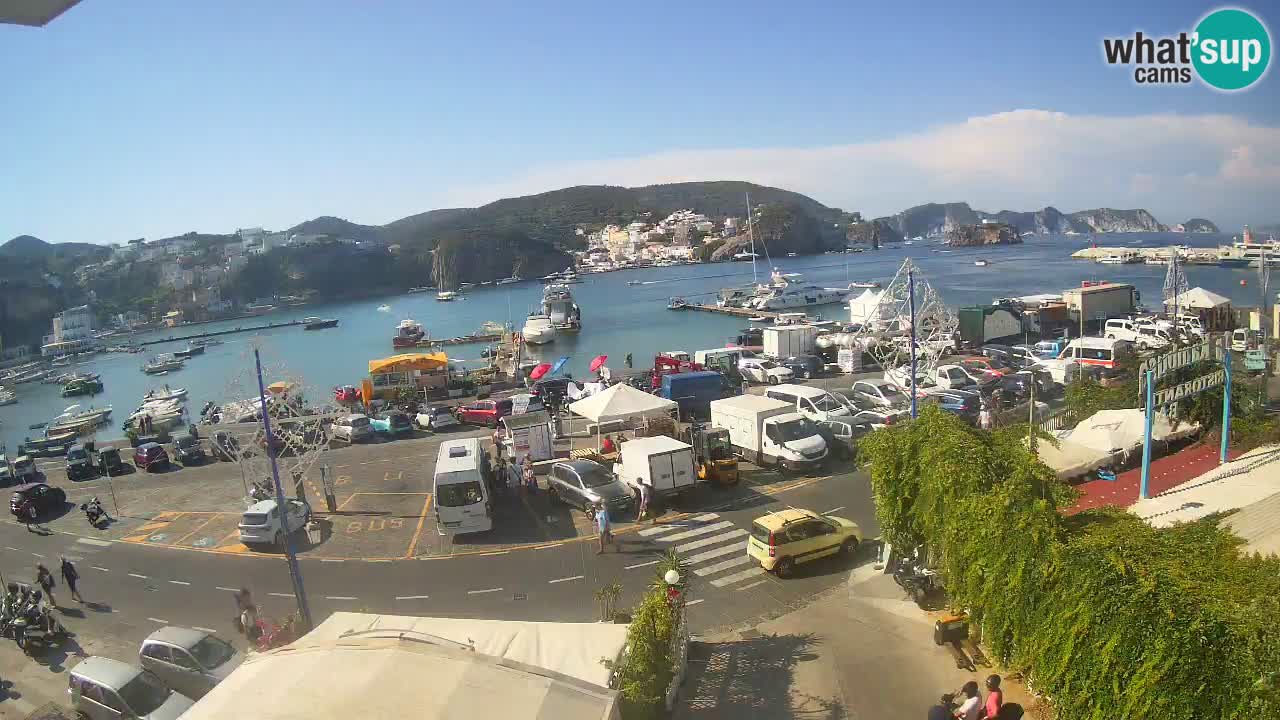 Ponza port webcam – Island of Ponza