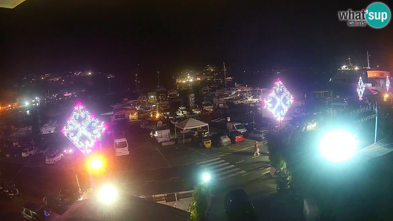 Insel Ponza Hafen webcam – Italien