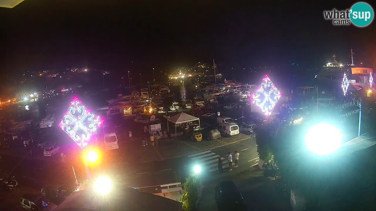 Insel Ponza Hafen webcam – Italien