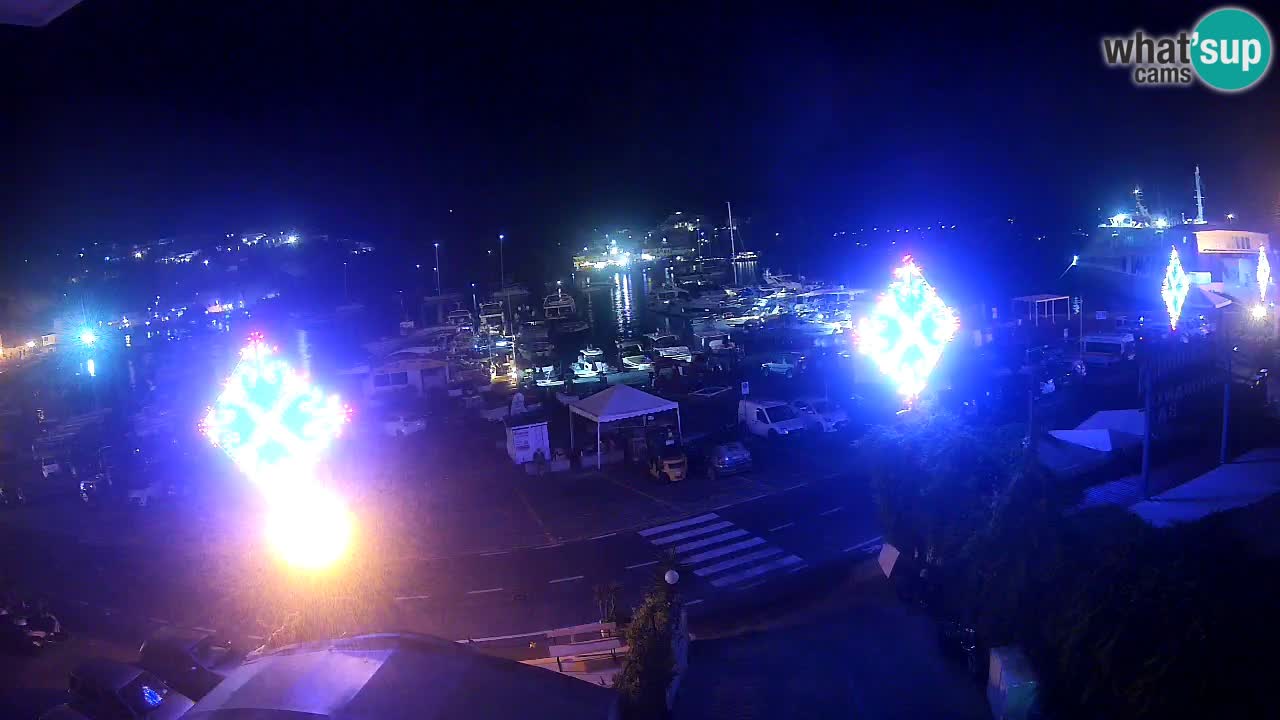 Insel Ponza Hafen webcam – Italien
