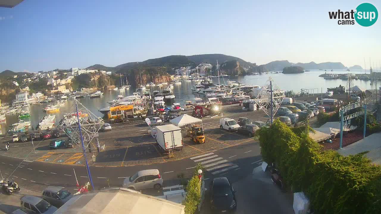 Ponza port webcam – Island of Ponza