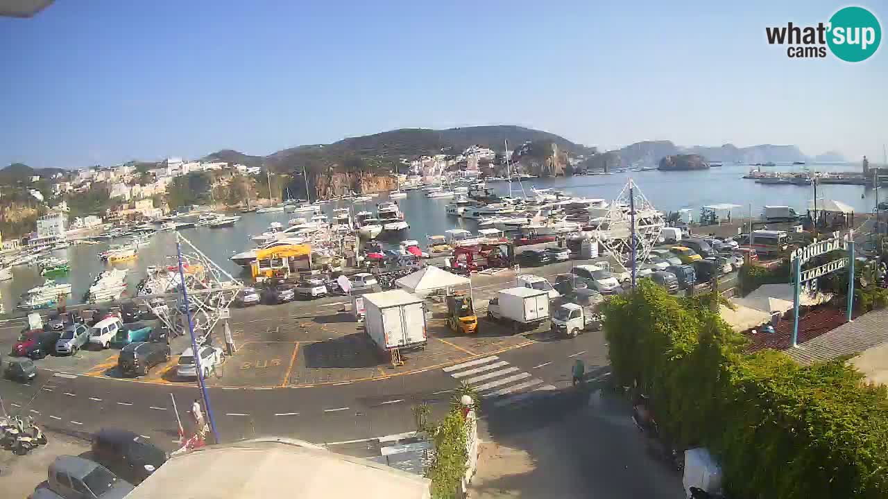Ponza port webcam – Island of Ponza
