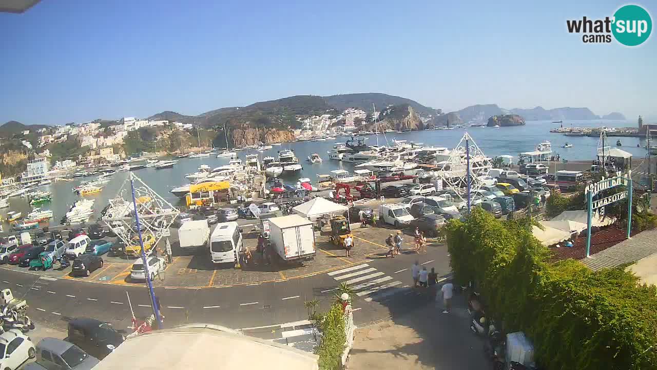 Ponza port webcam – Island of Ponza
