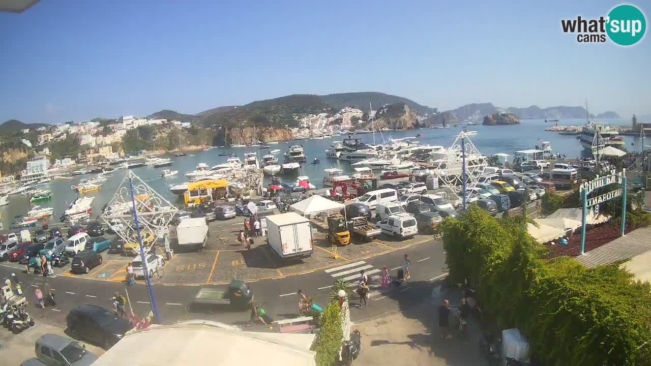 Ponza port webcam – Island of Ponza