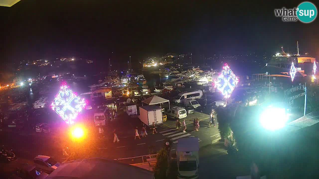 Ponza port webcam – Island of Ponza