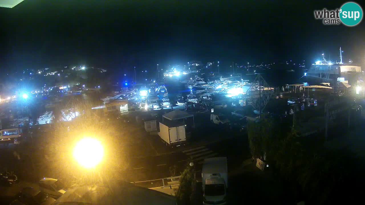 Ponza port webcam – Island of Ponza