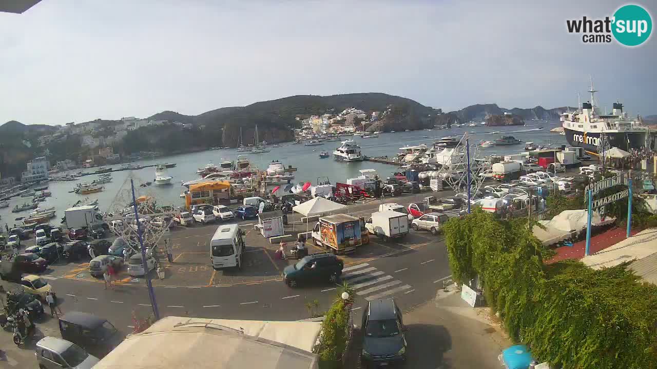 Pristanišče Ponza spletna kamera – Otok Ponza