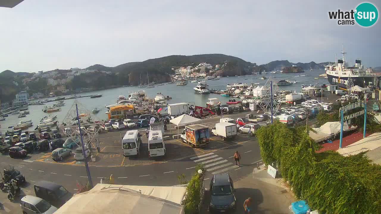 Pristanišče Ponza spletna kamera – Otok Ponza