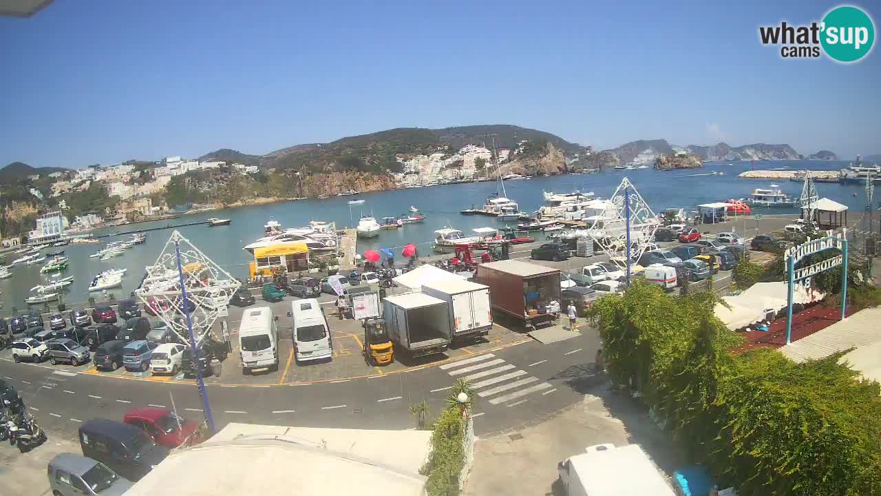 Web kamera luka Ponza – otok Ponza