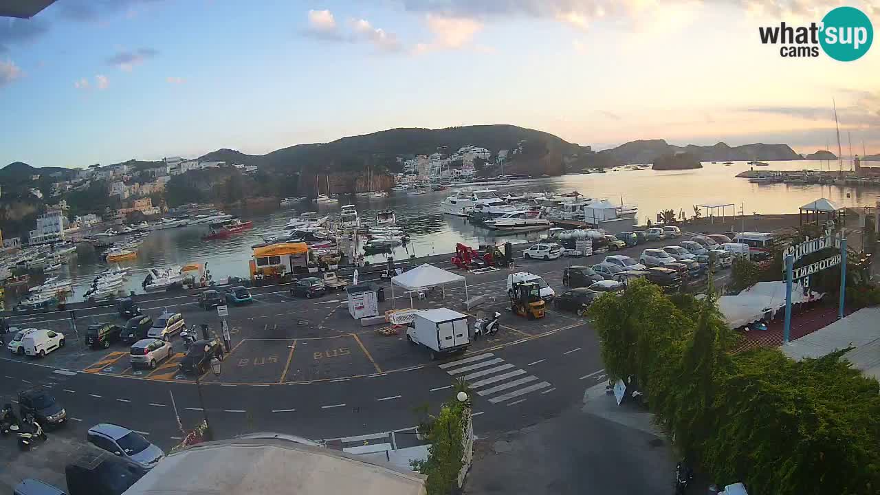 Ponza port webcam – Island of Ponza