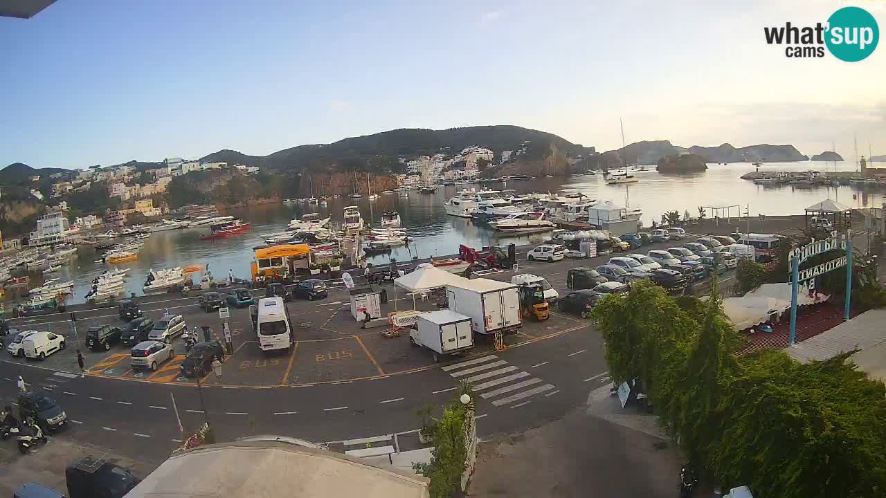 Ponza port webcam – Island of Ponza