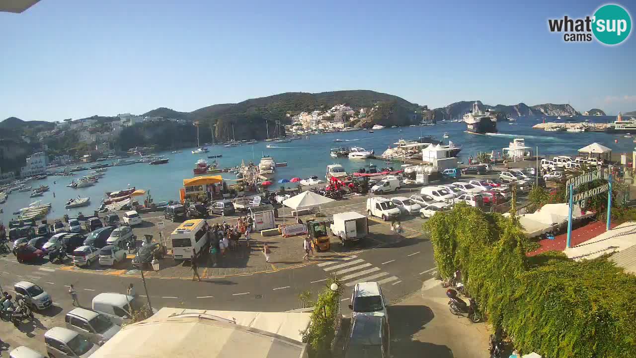Webcam del puerto de Ponza – Isla de Ponza