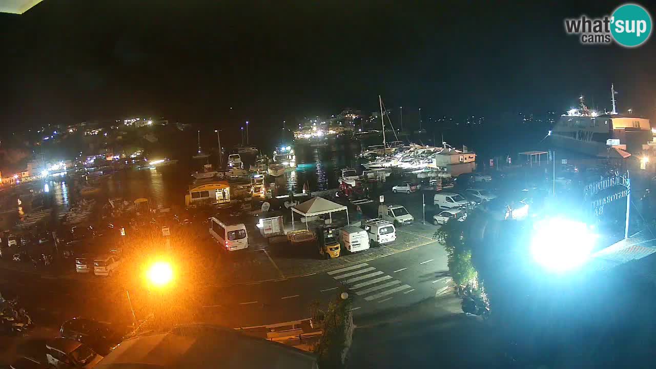 Pristanišče Ponza spletna kamera – Otok Ponza