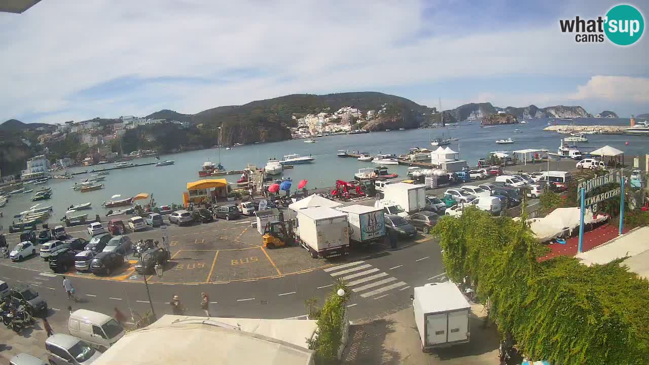 Ponza port webcam – Island of Ponza