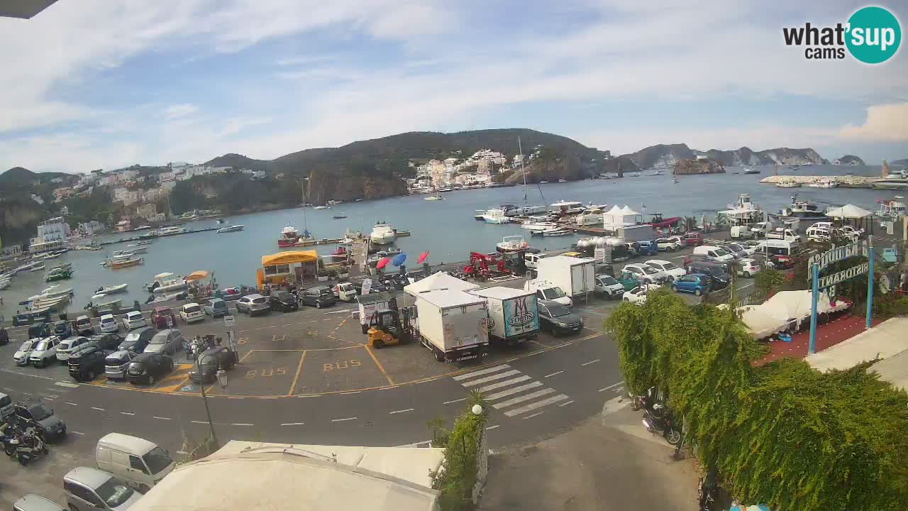 Ponza port webcam – Island of Ponza