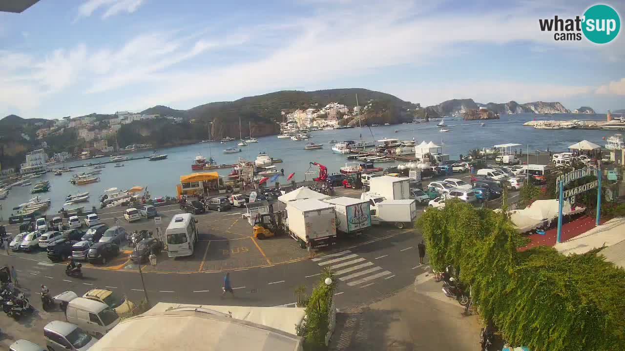 Ponza port webcam – Island of Ponza