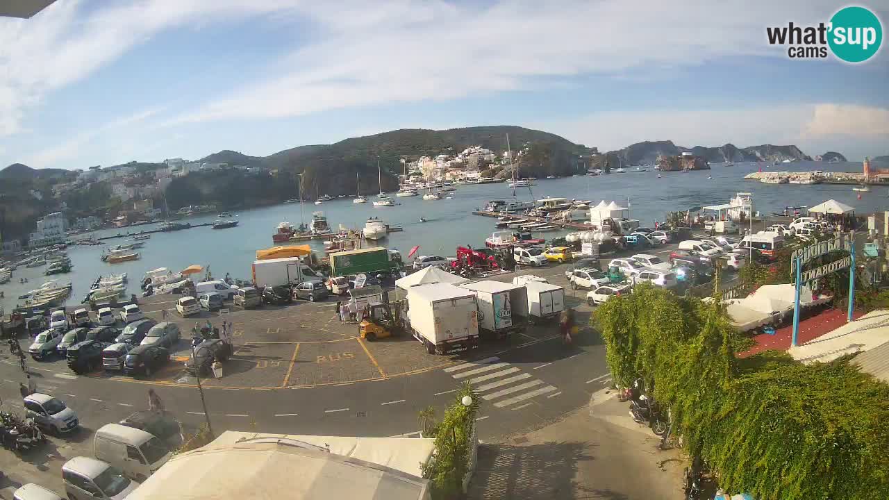 Ponza port webcam – Island of Ponza