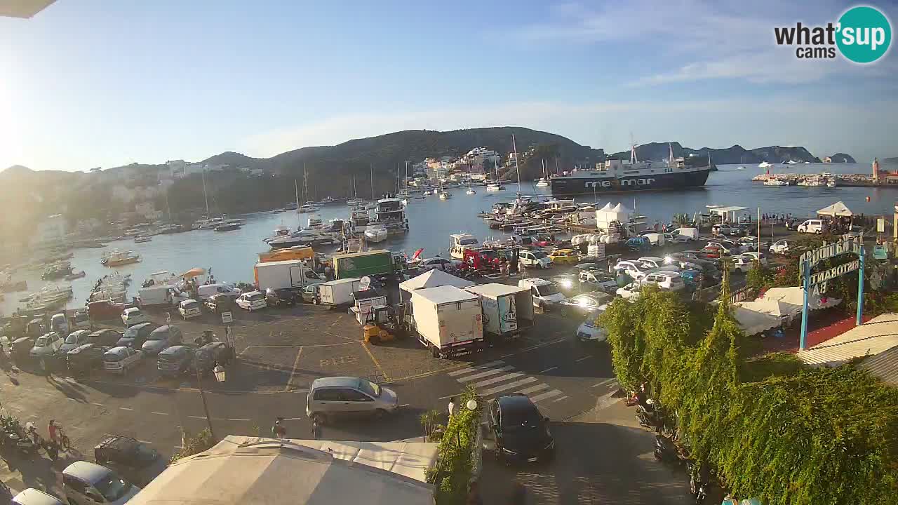 Webcam du port de Ponza – Île de Ponza