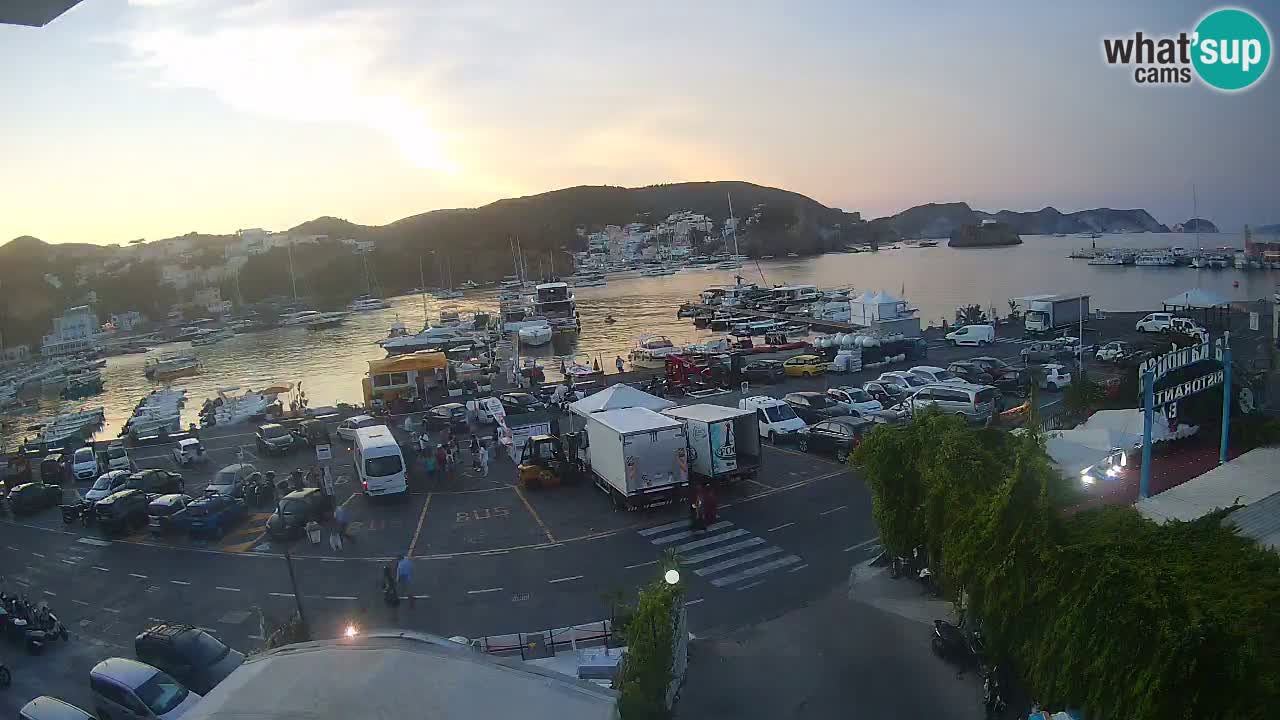Web kamera luka Ponza – otok Ponza
