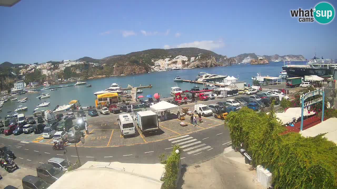 Webcam del puerto de Ponza – Isla de Ponza
