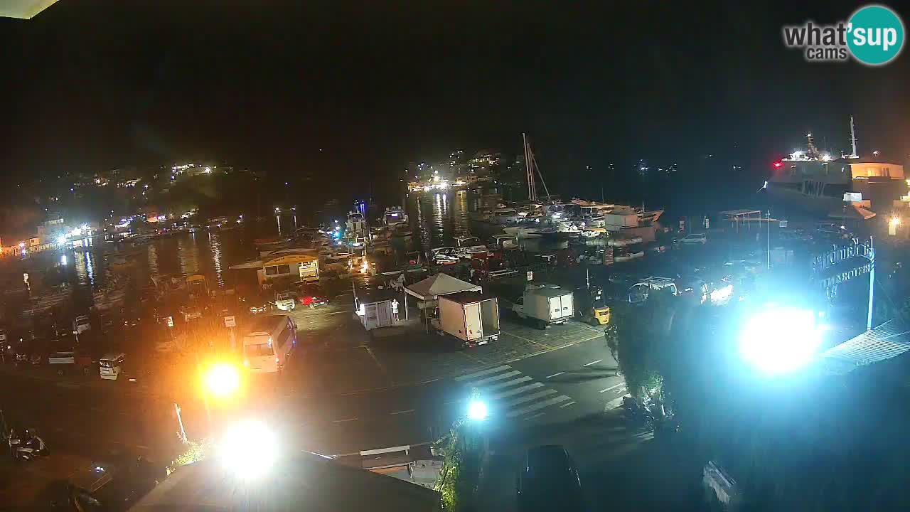 Insel Ponza Hafen webcam – Italien