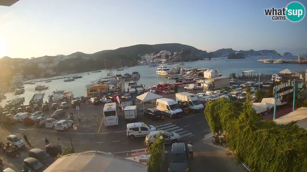 Webcam del puerto de Ponza – Isla de Ponza