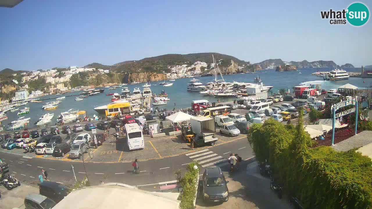 Ponza port webcam – Island of Ponza