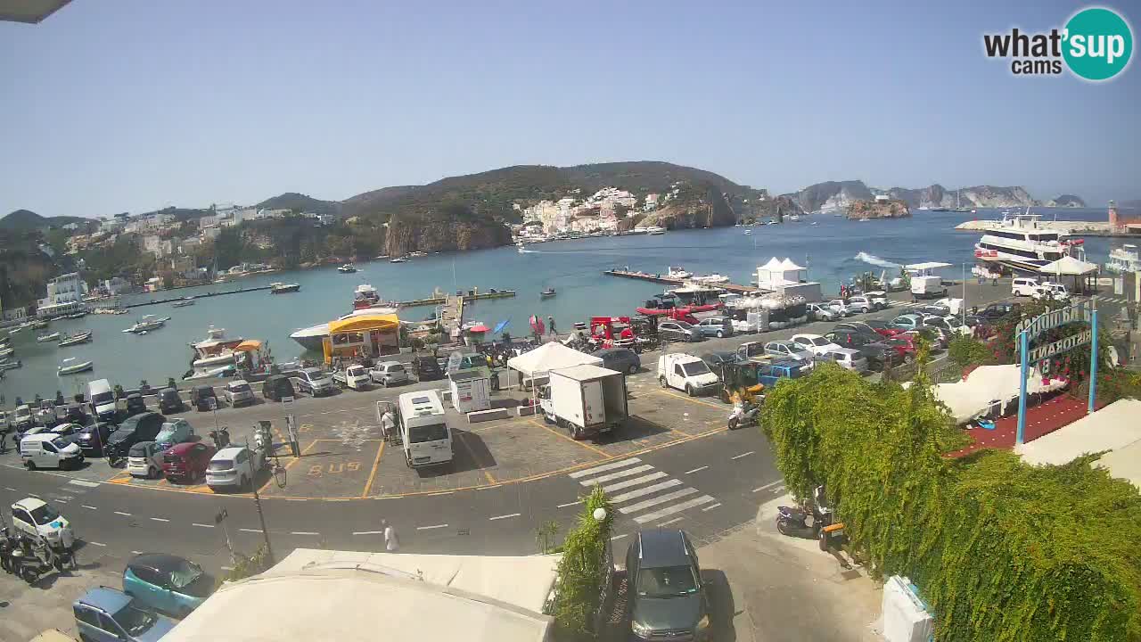 Webcam du port de Ponza – Île de Ponza