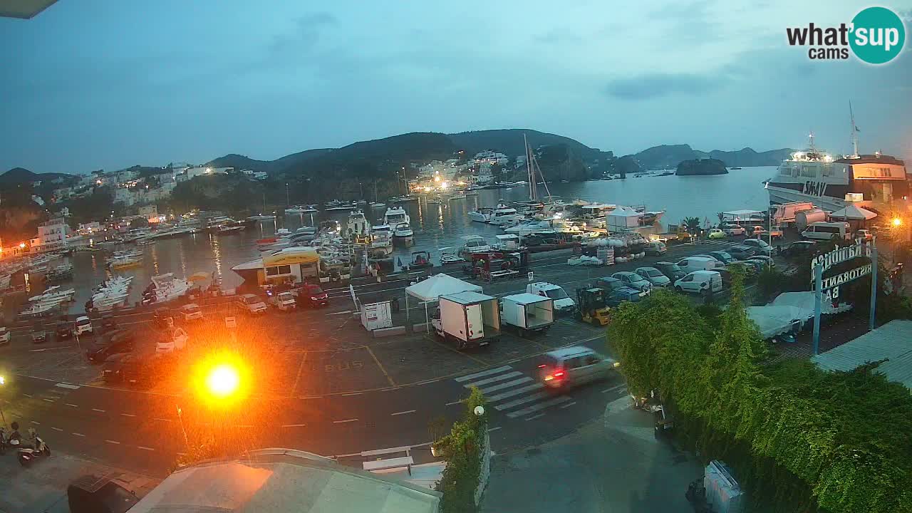 Ponza port webcam – Island of Ponza