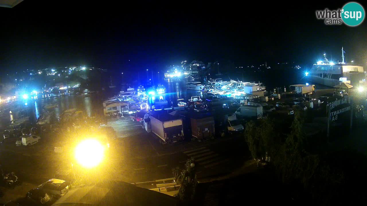 Insel Ponza Hafen webcam – Italien