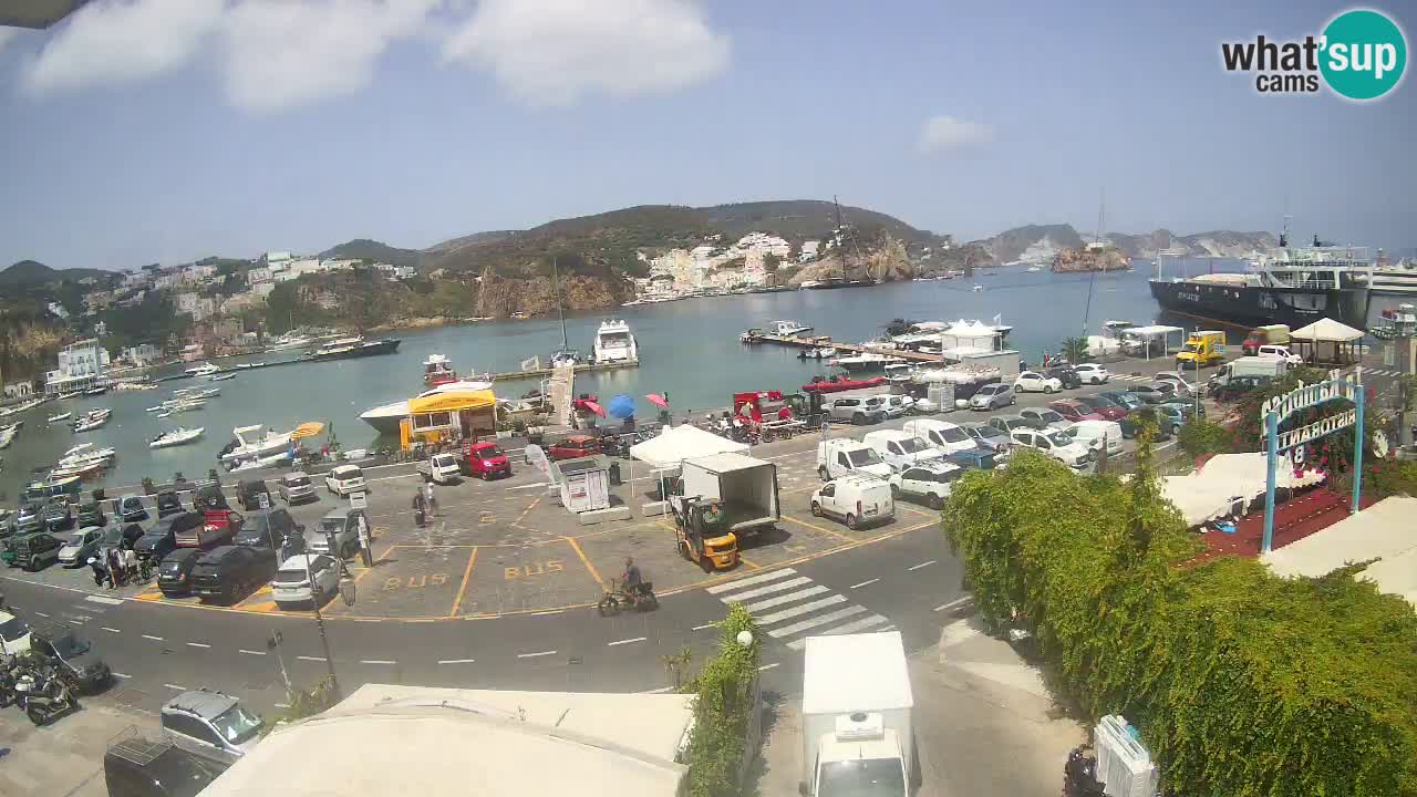 Ponza port webcam – Island of Ponza