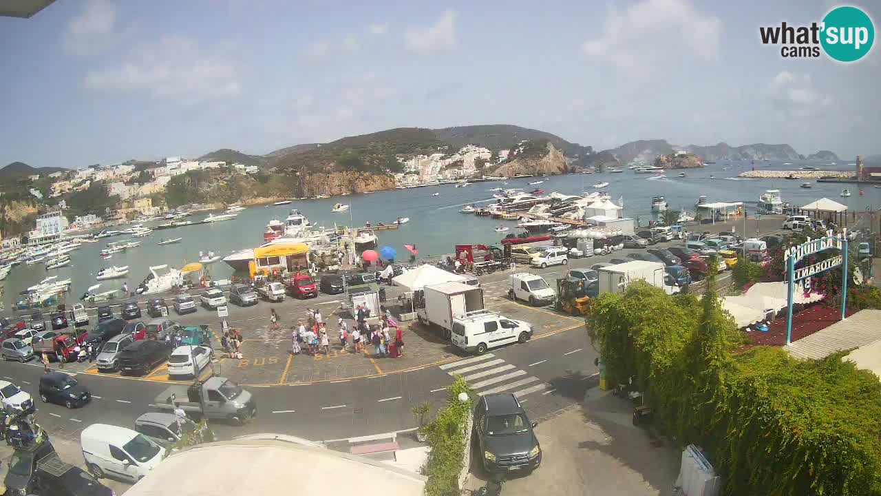Ponza port webcam – Island of Ponza