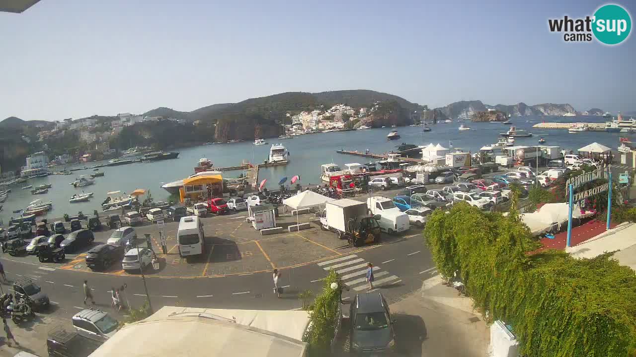Ponza port webcam – Island of Ponza
