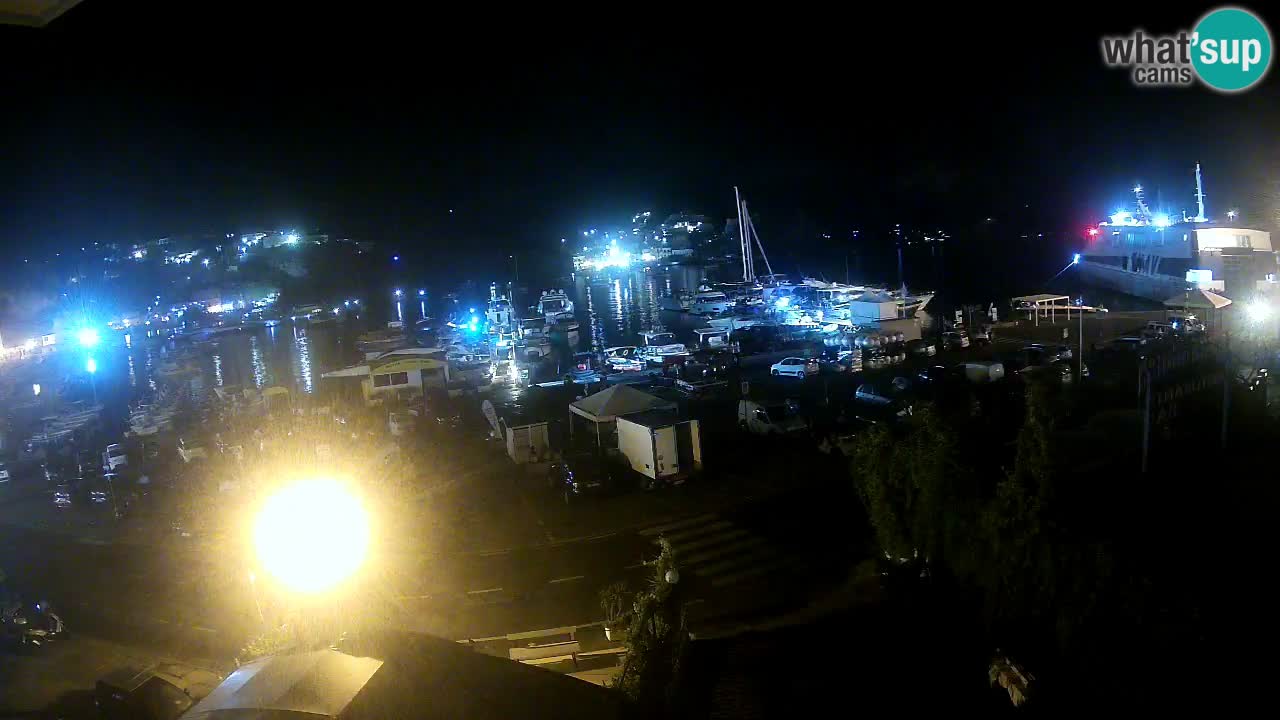 Web kamera luka Ponza – otok Ponza