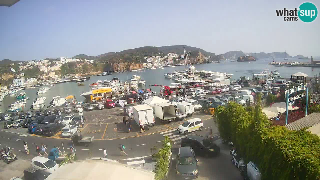 Ponza port webcam – Island of Ponza