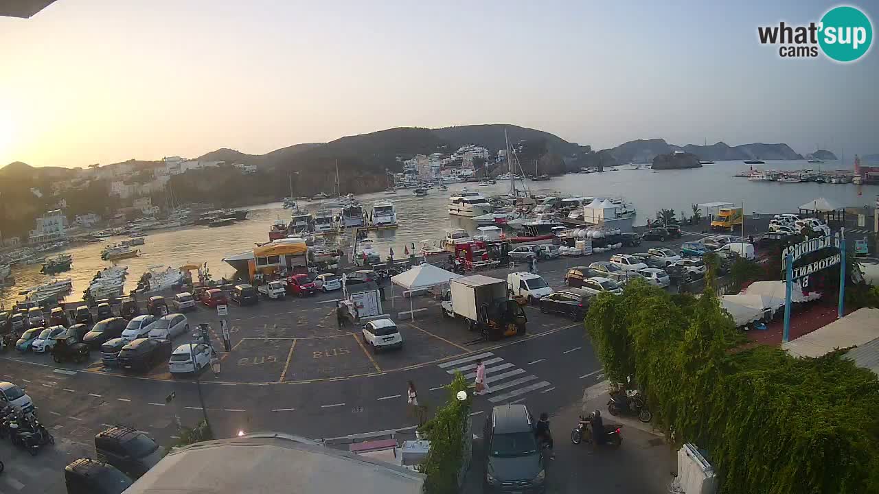Webcam du port de Ponza – Île de Ponza