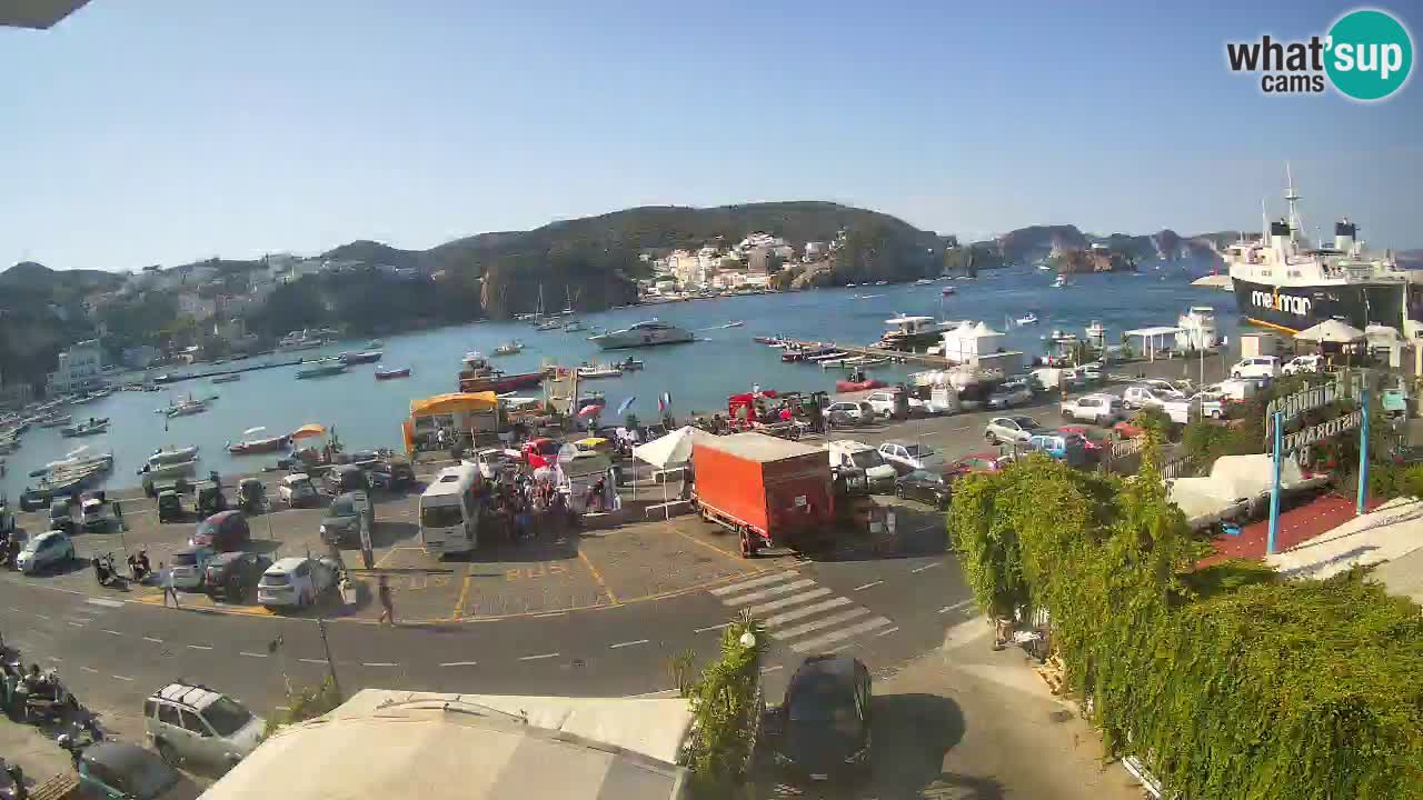 Webcam du port de Ponza – Île de Ponza