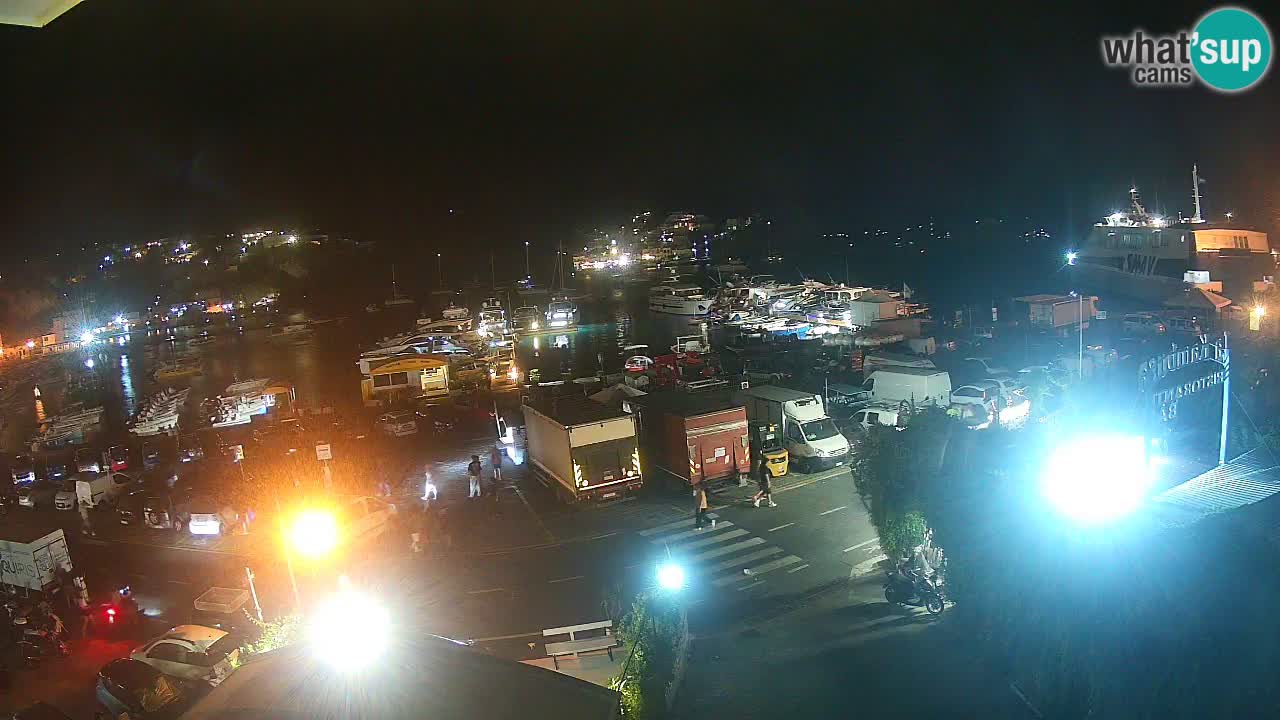 Webcam du port de Ponza – Île de Ponza