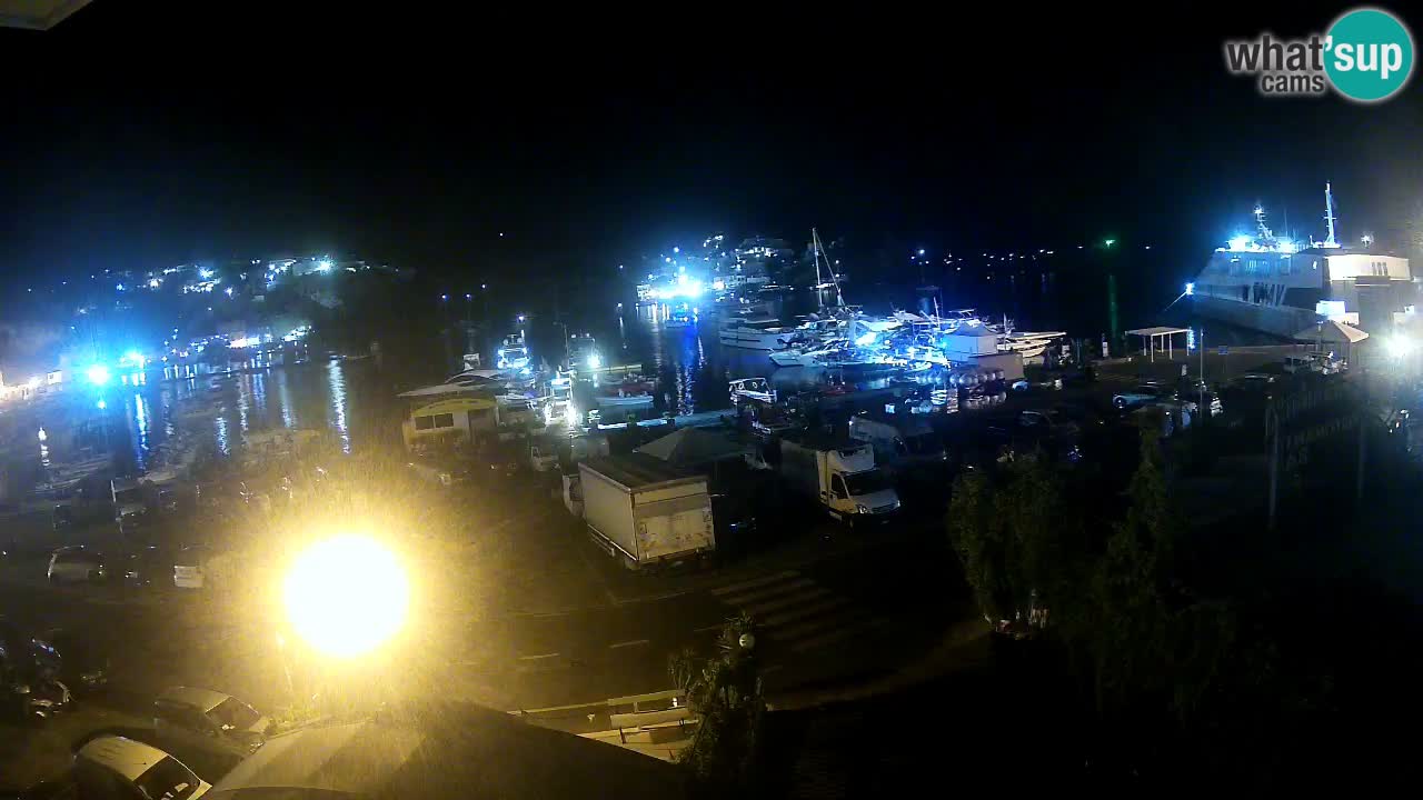 Ponza port webcam – Island of Ponza