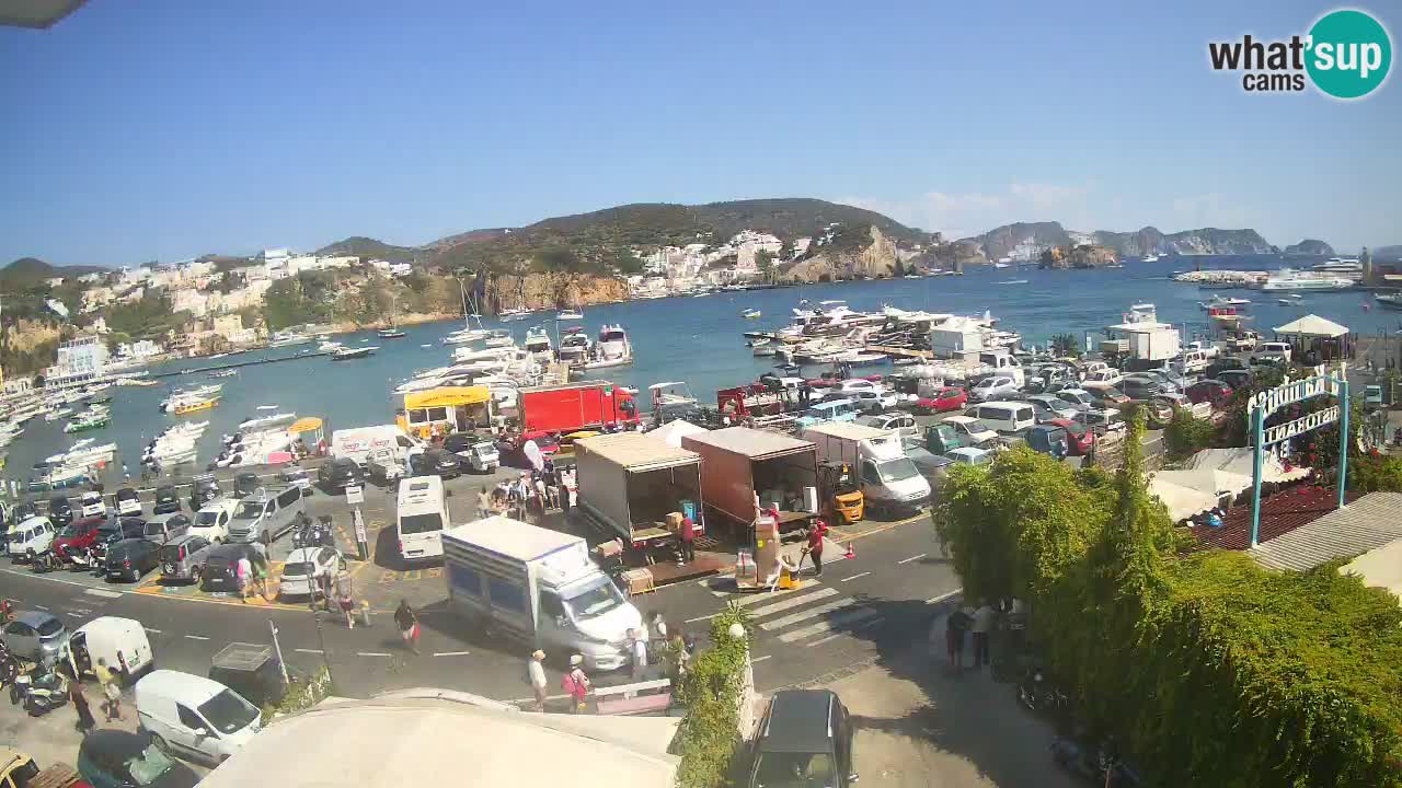 Ponza port webcam – Island of Ponza