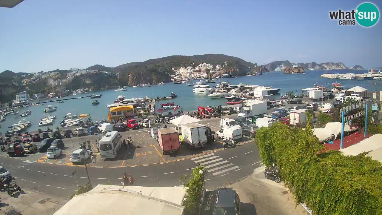 Ponza port webcam – Island of Ponza