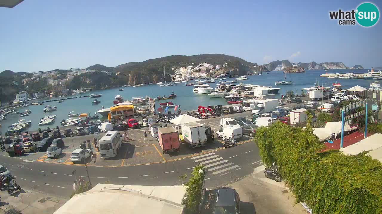 Ponza port webcam – Island of Ponza