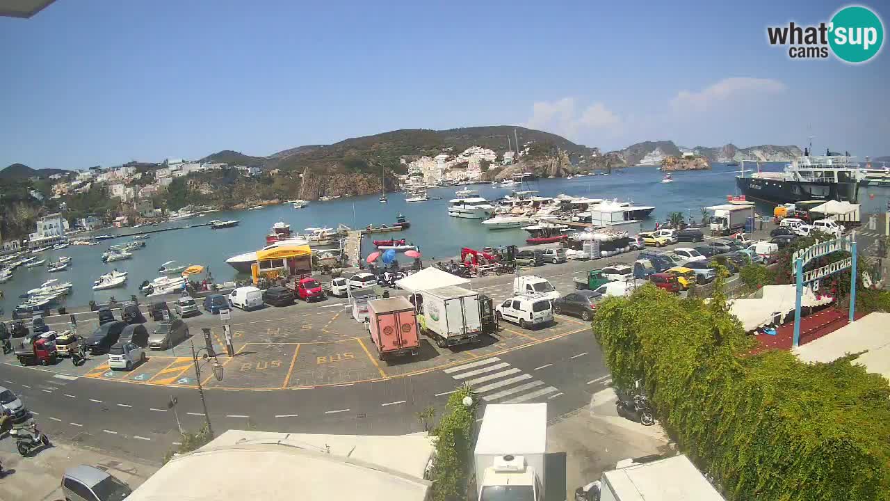 Ponza port webcam – Island of Ponza