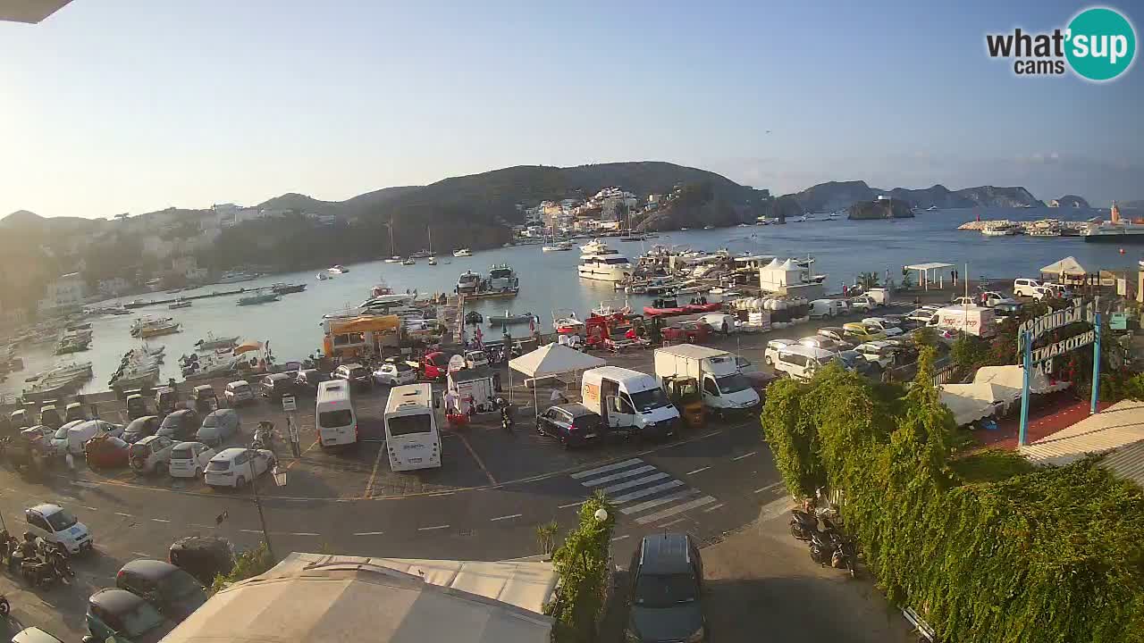 Ponza port webcam – Island of Ponza