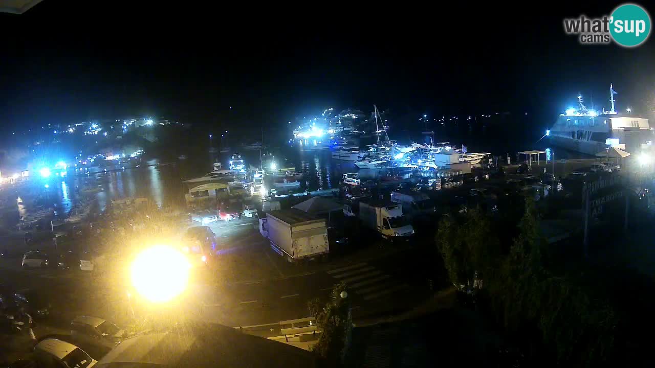Insel Ponza Hafen webcam – Italien