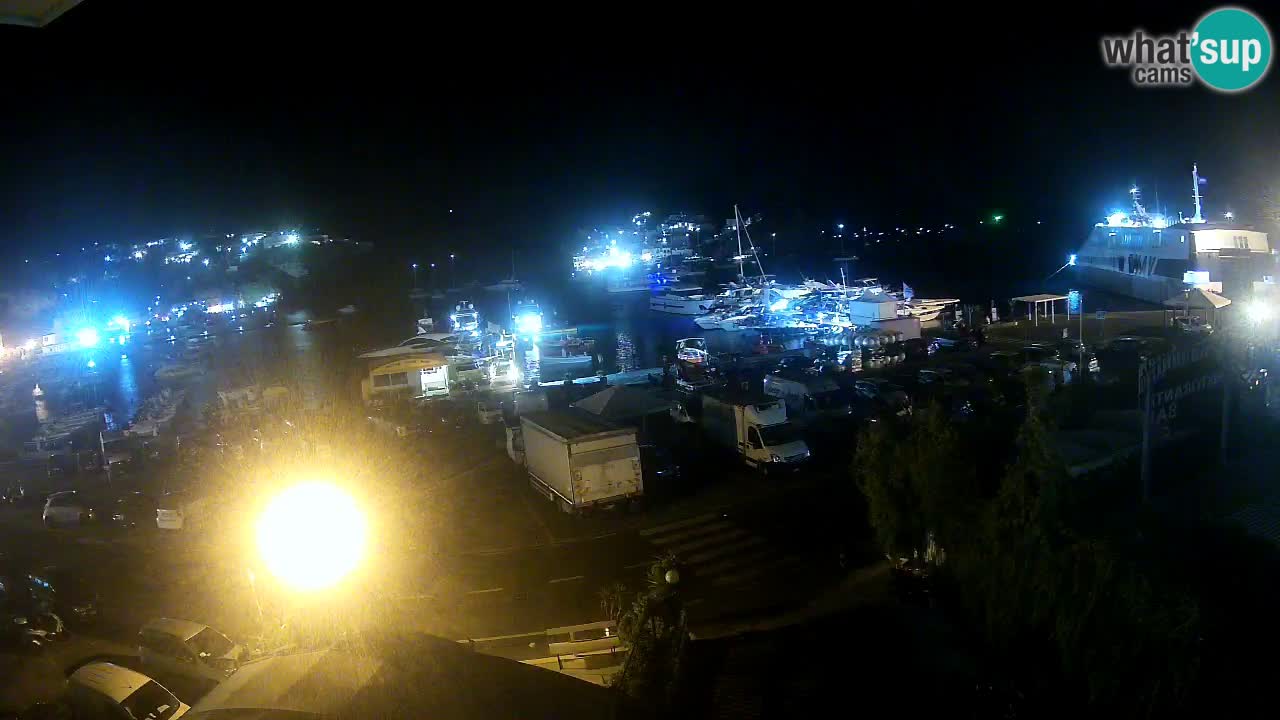 Pristanišče Ponza spletna kamera – Otok Ponza