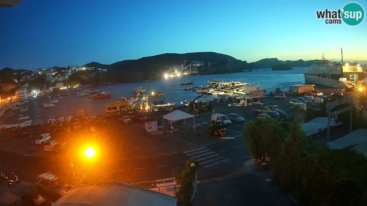 Ponza port webcam – Island of Ponza