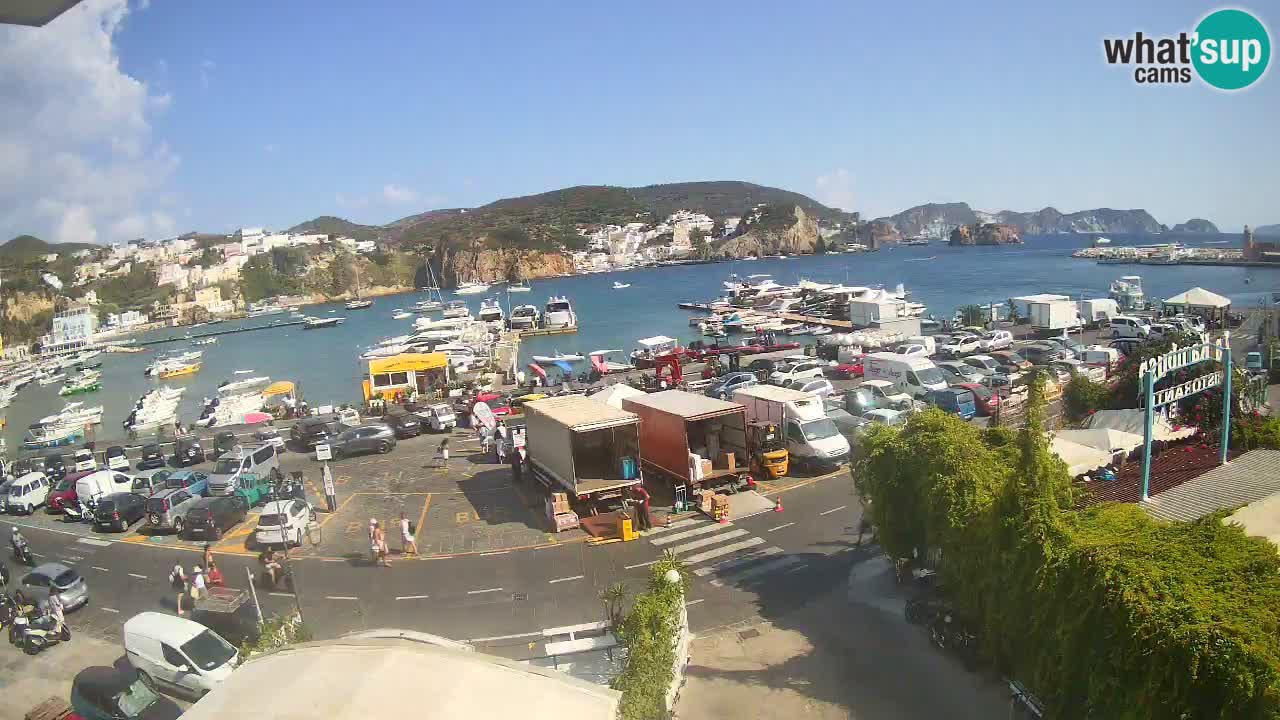 Ponza port webcam – Island of Ponza